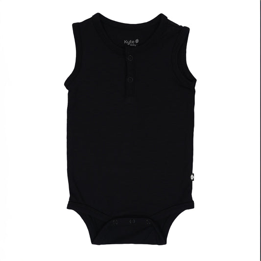 Sleeveless Bodysuit in Midnight