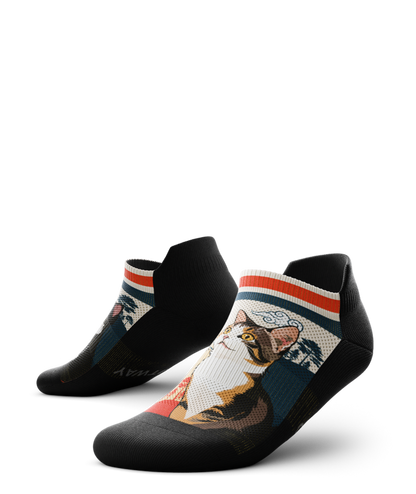 Meow Athletic Athletic Ankle Socks