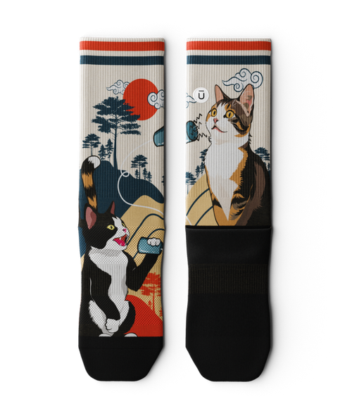Meow Crew Athletic Socks