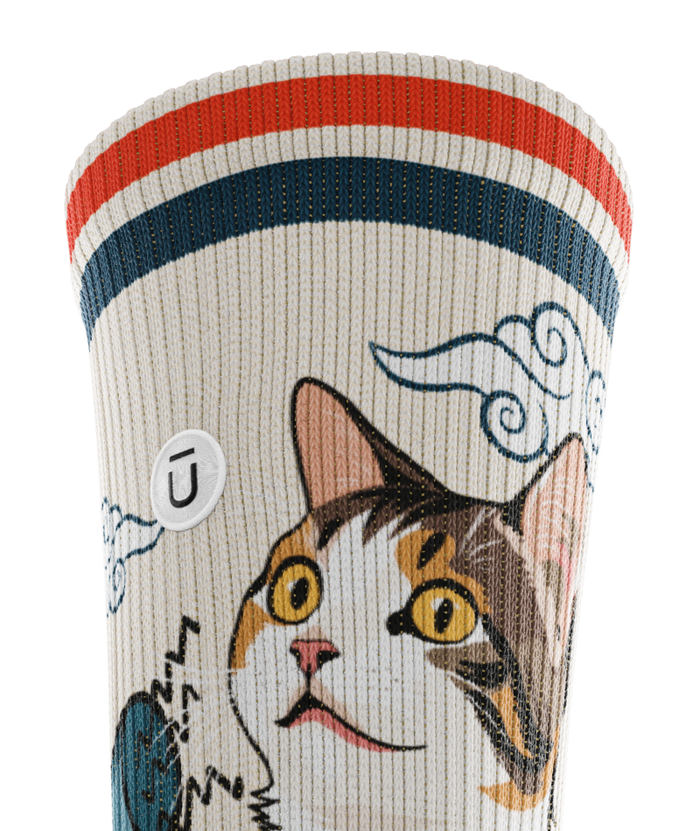 Meow Crew Athletic Socks