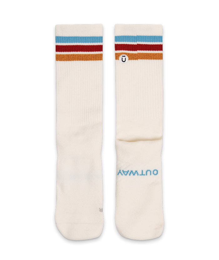 Moonstone Merino Wool Midweight Crew Socks