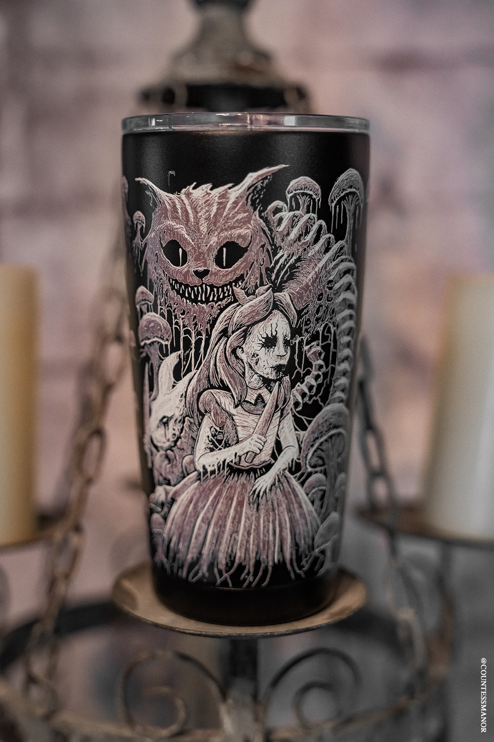 Alice In Murderland 20 oz Travel Mug