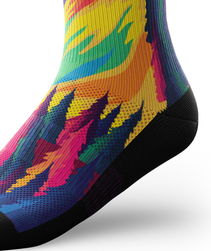 Nature Trip Athletic Knee High Compression Socks