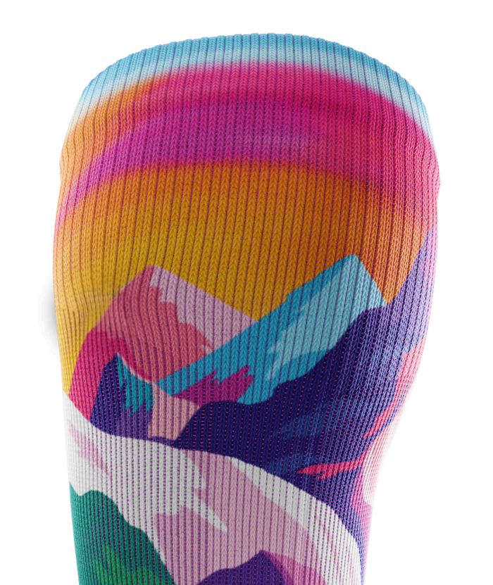 Nature Trip Athletic Knee High Compression Socks