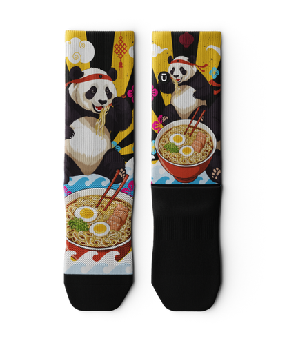Noodle Ninja Athletic Crew Socks