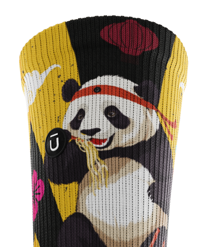 Noodle Ninja Athletic Crew Socks