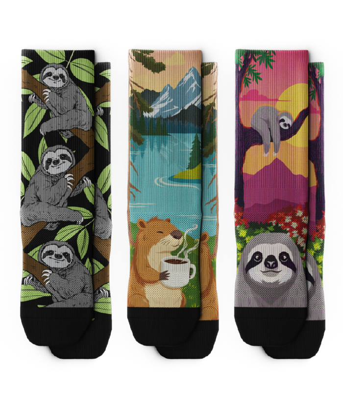 Not Fast, Just Furious Athletic Crew Socks 3-Pack