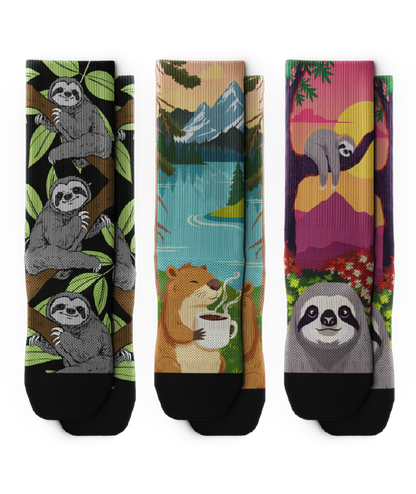 Not Fast, Just Furious Athletic Crew Socks 3-Pack