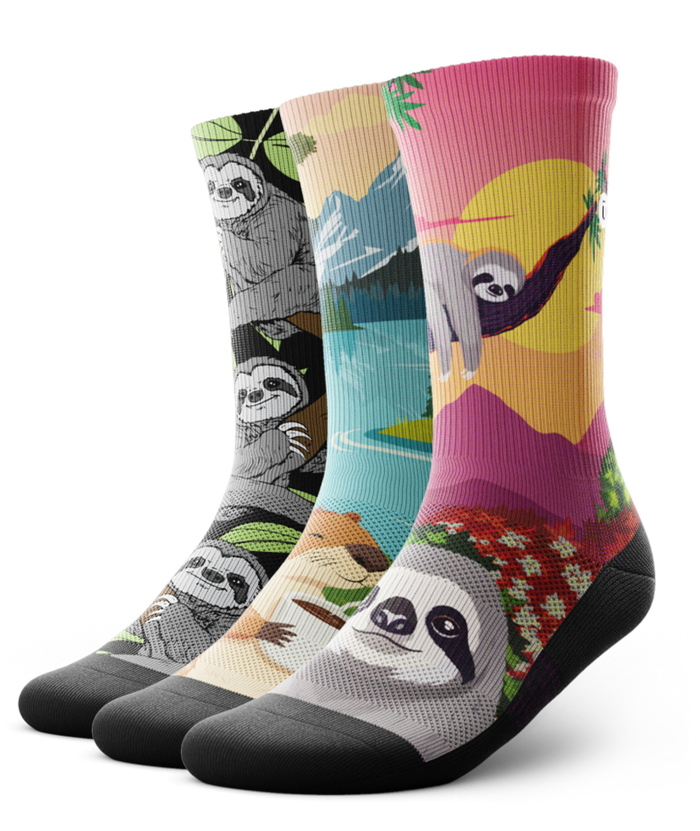 Not Fast, Just Furious Athletic Crew Socks 3-Pack
