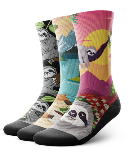 Not Fast, Just Furious Athletic Crew Socks 3-Pack