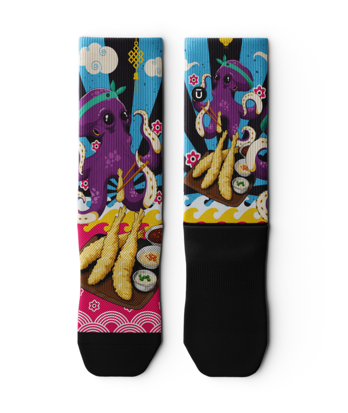 Octo-Chef Athletic Crew Socks