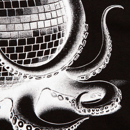 Octo Disco Labs NYC Front Print - Tshirt - Black