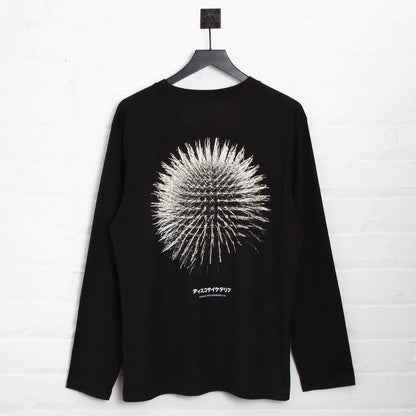 Orb 003 - Long Sleeve Tshirt - Black