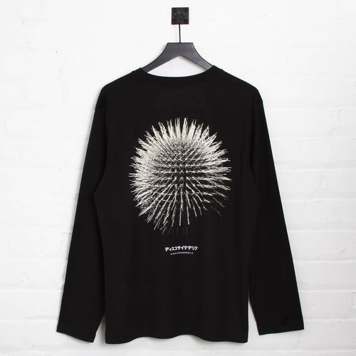 Orb 003 - Long Sleeve Tshirt - Black