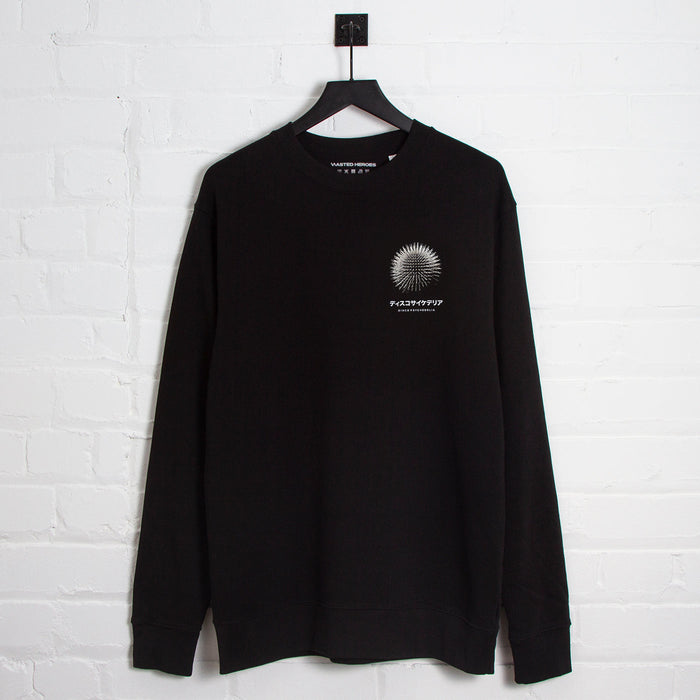 Orb 003 Disco Psychedelia Back Print - Sweatshirt - Black