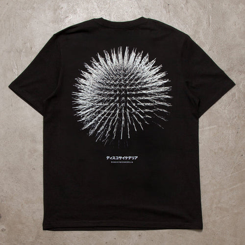 Orb 003 Disco Psychedelia Back Print - Tshirt - Black