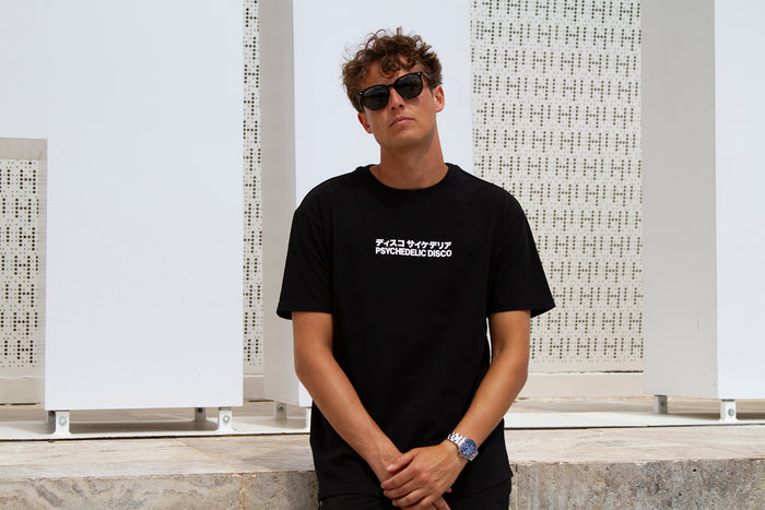 PD Middle Psychedelic Disco - Tshirt - Black