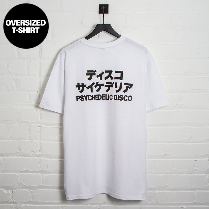 PD Reg Psychedelic Disco Back Print - Tshirt - White