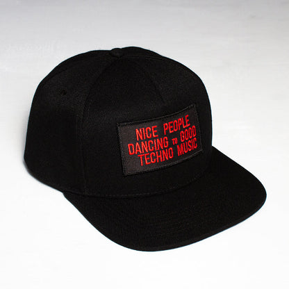 Peoples Techno - Snapback - Black - Wasted Heroes