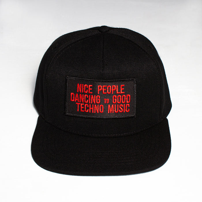 Peoples Techno - Snapback - Black - Wasted Heroes