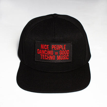 Peoples Techno - Snapback - Black - Wasted Heroes