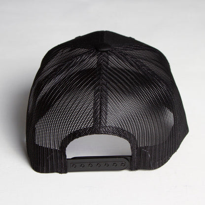 Peoples Techno - Trucker Cap - Black - Wasted Heroes