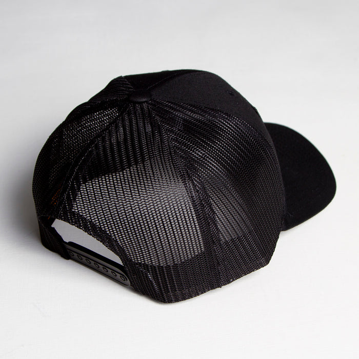 Peoples Techno - Trucker Cap - Black - Wasted Heroes