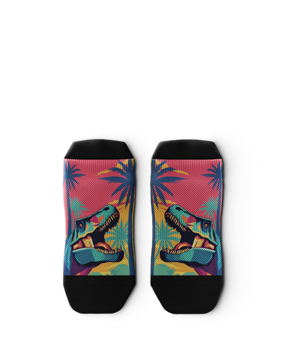 Prehistoric Athletic Ankle Socks