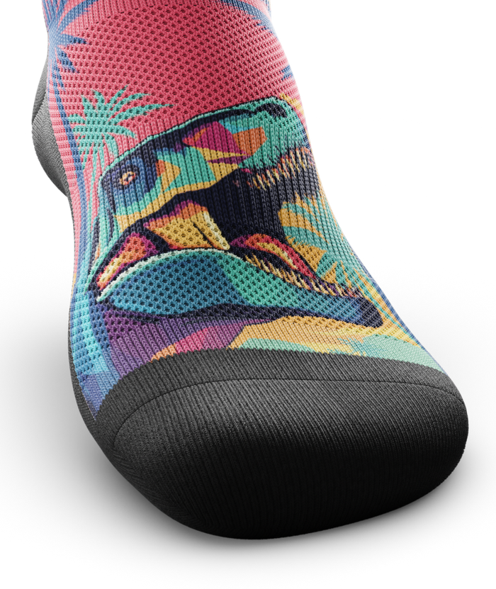 Prehistoric Athletic Ankle Socks