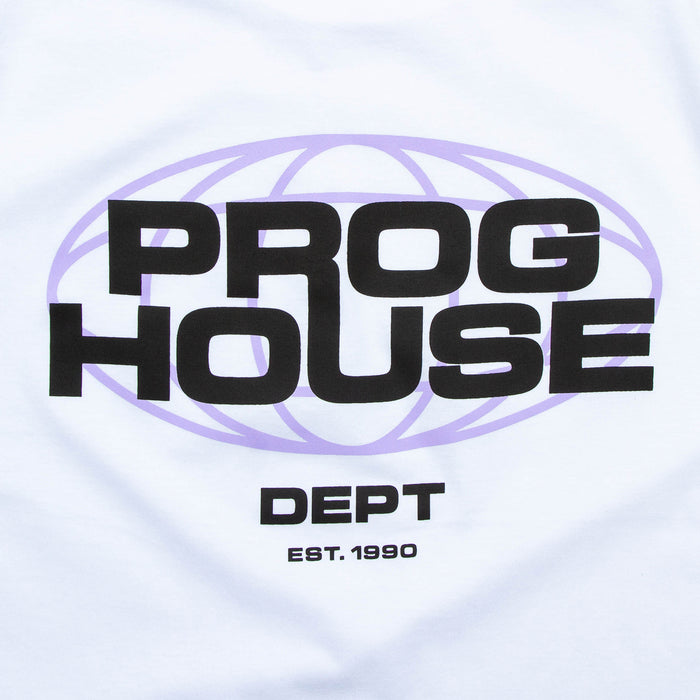Prog House Dept Back Print - Tshirt - White