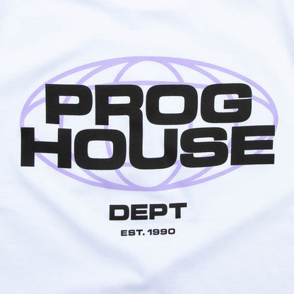 Prog House Dept Back Print - Tshirt - White