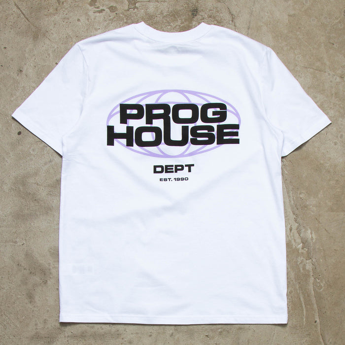 Prog House Dept Back Print - Tshirt - White
