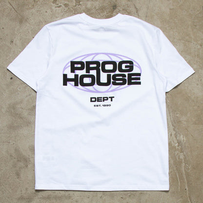 Prog House Dept Back Print - Tshirt - White