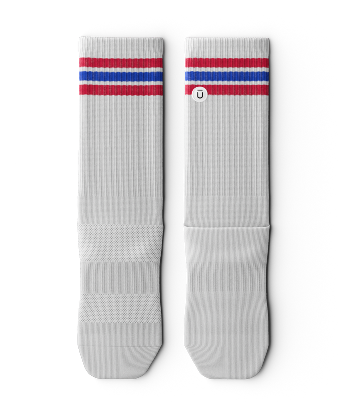 Retro Classic Athletic Crew Socks