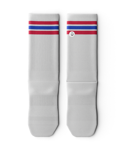 Retro Classic Athletic Crew Socks