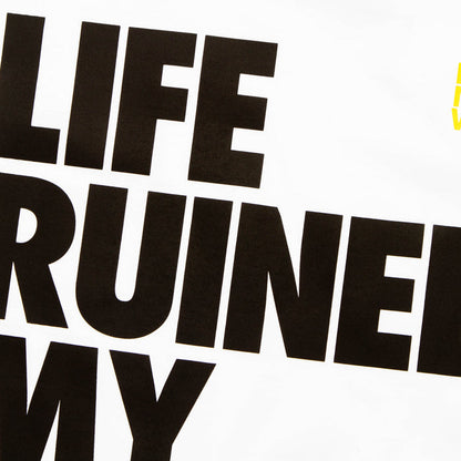 RNW Life Back Print - Tshirt - White