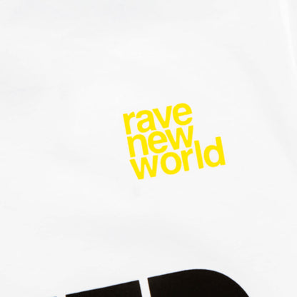 RNW Life Front Print - Tshirt - White