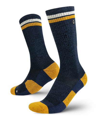 Royal Merino Wool Midweight Crew Socks