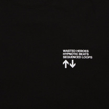 Sequence Sphere - Sweatshirt - Black - Wasted Heroes
