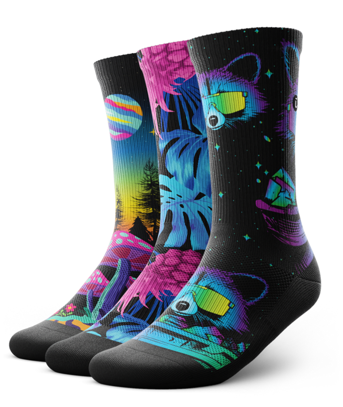 Shenanigans Athletic Crew Socks 3-Pack