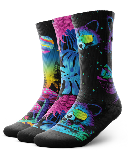 Shenanigans Athletic Crew Socks 3-Pack
