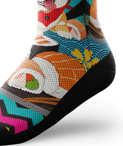 Shiba Roll Athletic Crew Socks