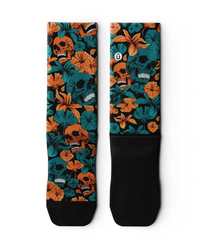 Skull Spectrum Athletic Crew Socks 3-Pack