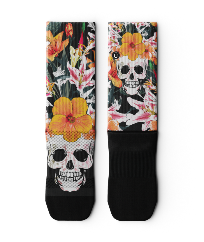 Skull Spectrum Athletic Crew Socks 3-Pack