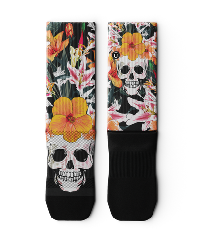 Skull Spectrum Athletic Crew Socks 3-Pack