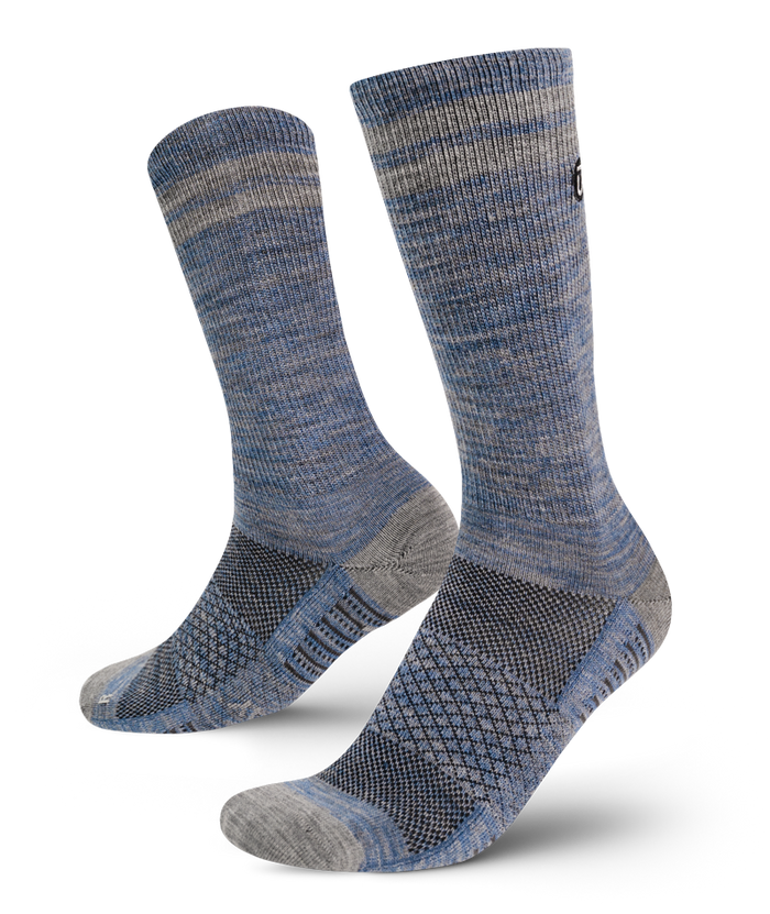 Sky Merino Wool Lite Crew Socks