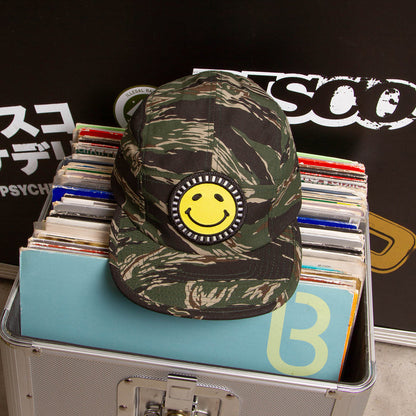 Smiley - 5 Panel Cap - Camo