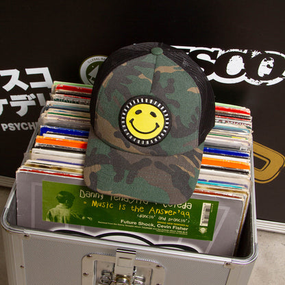 Smiley - Trucker Cap - Camo