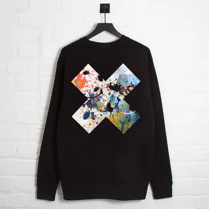 Smiley 1 X Imprint - Sweatshirt - Black
