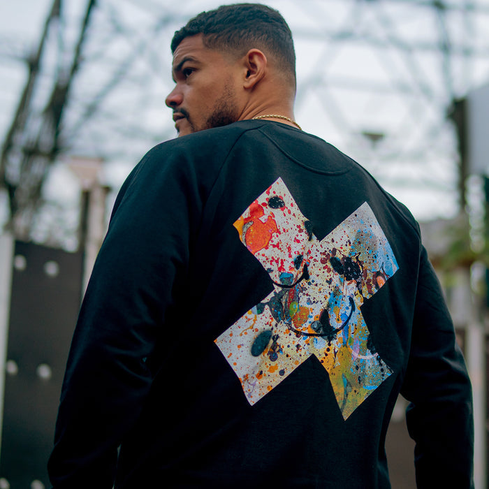 Smiley 1 X Imprint - Sweatshirt - Black
